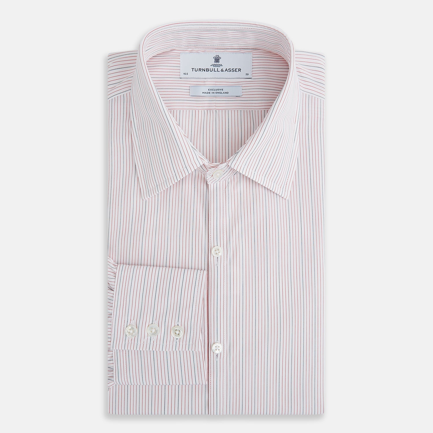 View 5 of product Red Hairline Stripe Westminster Shirt