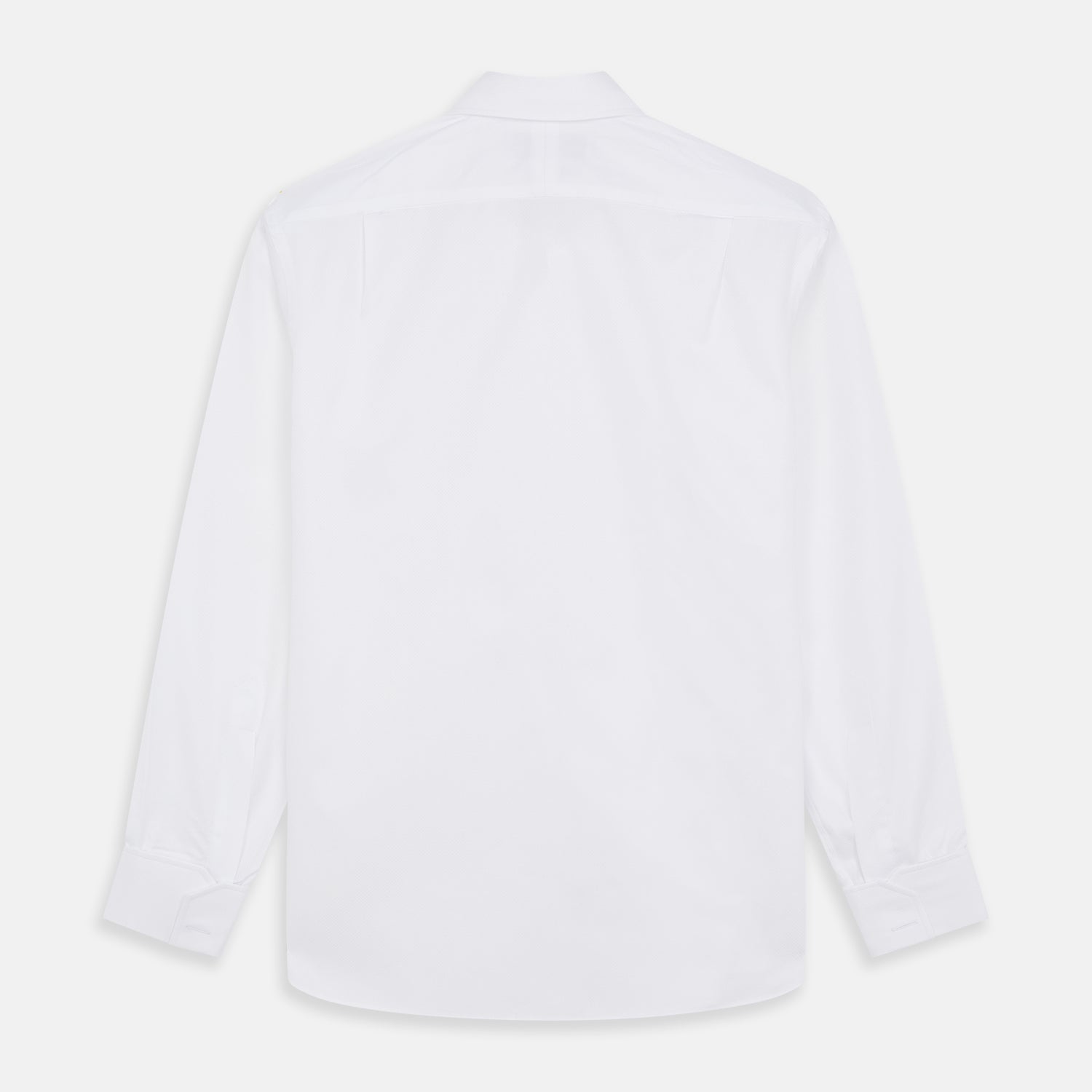 View 5 of product WHITE TAILORED FIT DRESS SHIRT