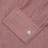 View 5 of product Dark Red Chambray Stripe Weekend Fit Shirt With Dorset Collar