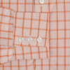 View 3 of product Orange Graph Overlay Check Mayfair Shirt