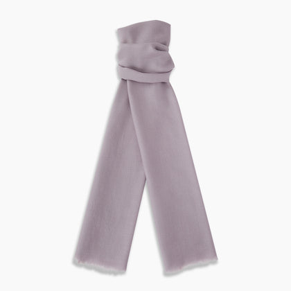 Lilac Cashmere Scarf Image 2