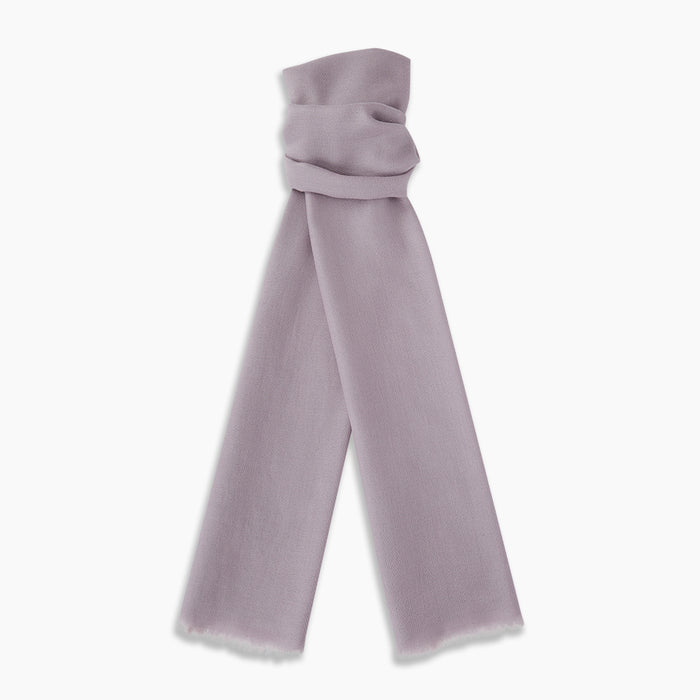 Lilac Cashmere Scarf Image 2