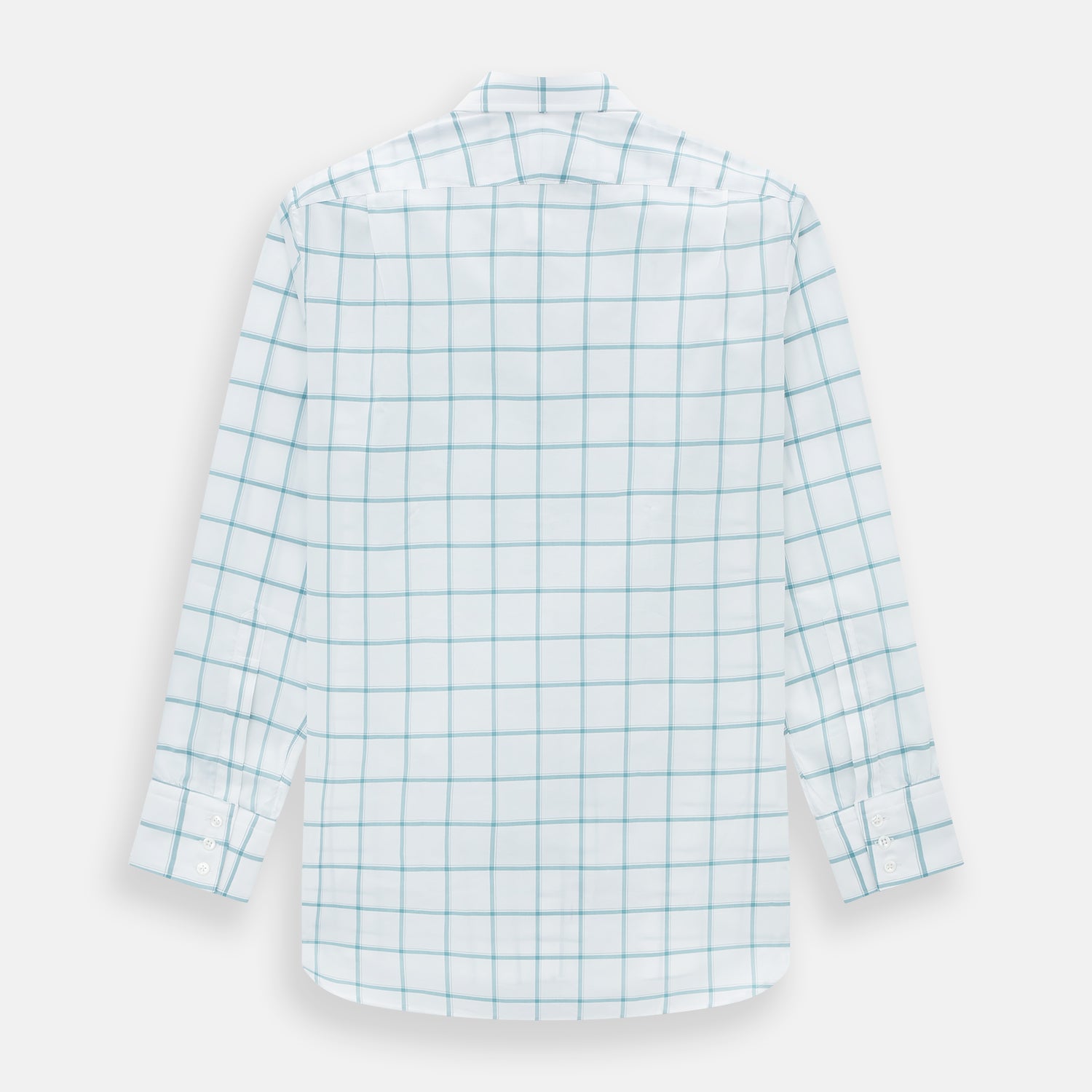 View 3 of product Sage Grid Check Mayfair Shirt