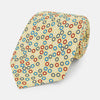 View 1 of product Multi-coloured Circle Yellow Printed Silk Tie