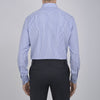 View 5 of product Blue Bengal Stripe Shirt with T&A Collar and Double Cuffs