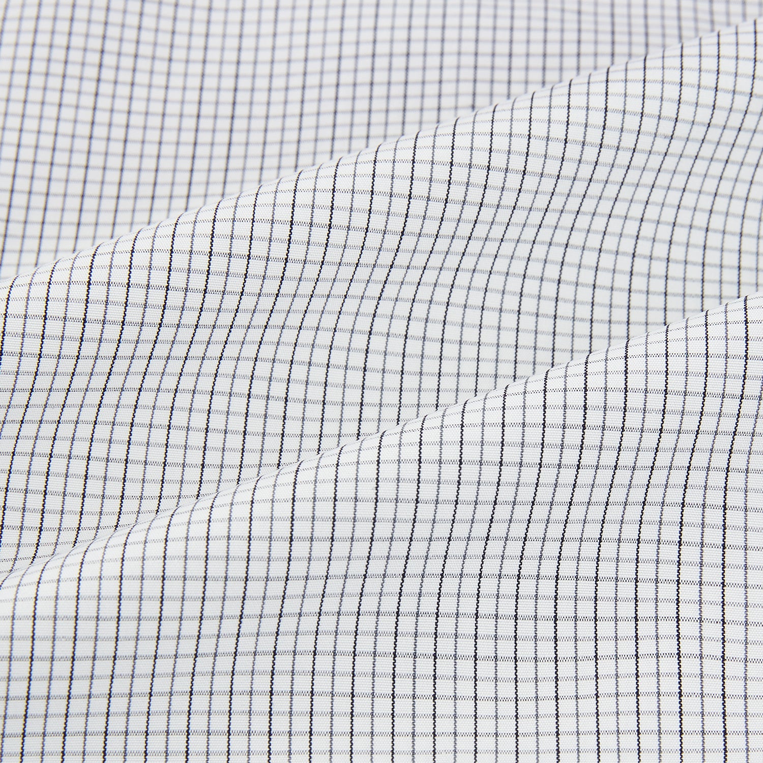View 6 of product Midnight Blue Grid Check Mayfair Shirt