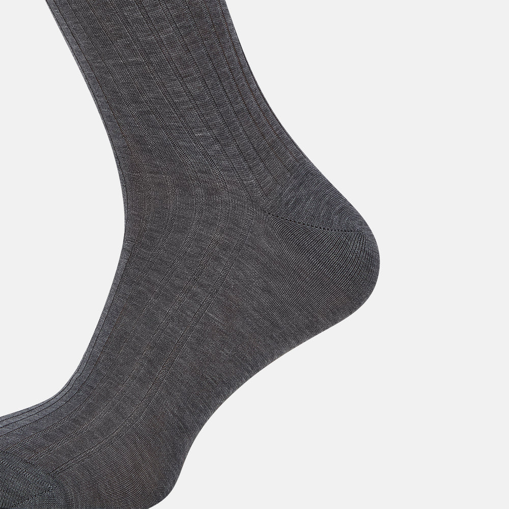 Ash Mid-Length Socks