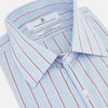 View 2 of product Blue and Burgundy Multi-Stripe Westminster Shirt