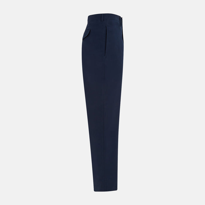 Navy Winston Trousers Image 3