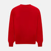 View 3 of product Red Merino Round Neck Jumper