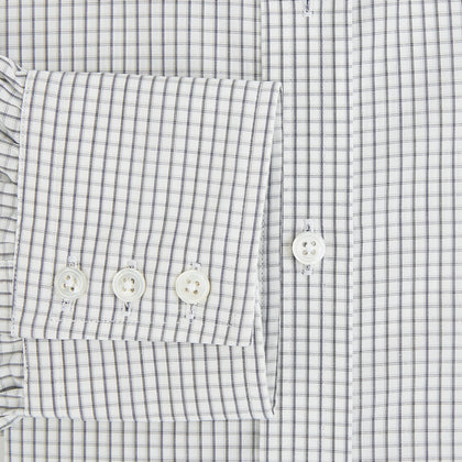 Midnight Blue Multi Check Mayfair Shirt Image 3