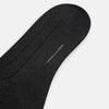 View 3 of product Charcoal/Brown Dash Striped Long Socks