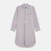 View 1 of product Red and Blue Multi Stripe Cotton Sussex Nightshirt