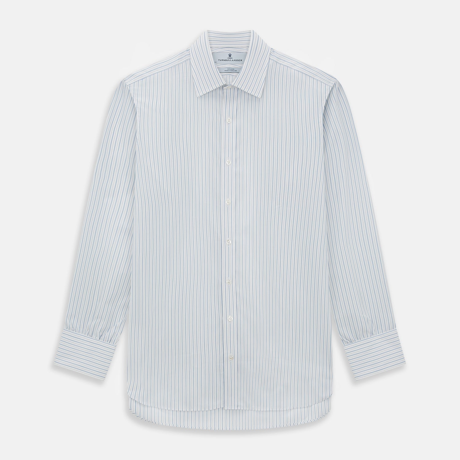 View 1 of product Sky Blue Combination Stripe Mayfair Shirt