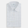 View 5 of product Blue Grid Check Mayfair Shirt