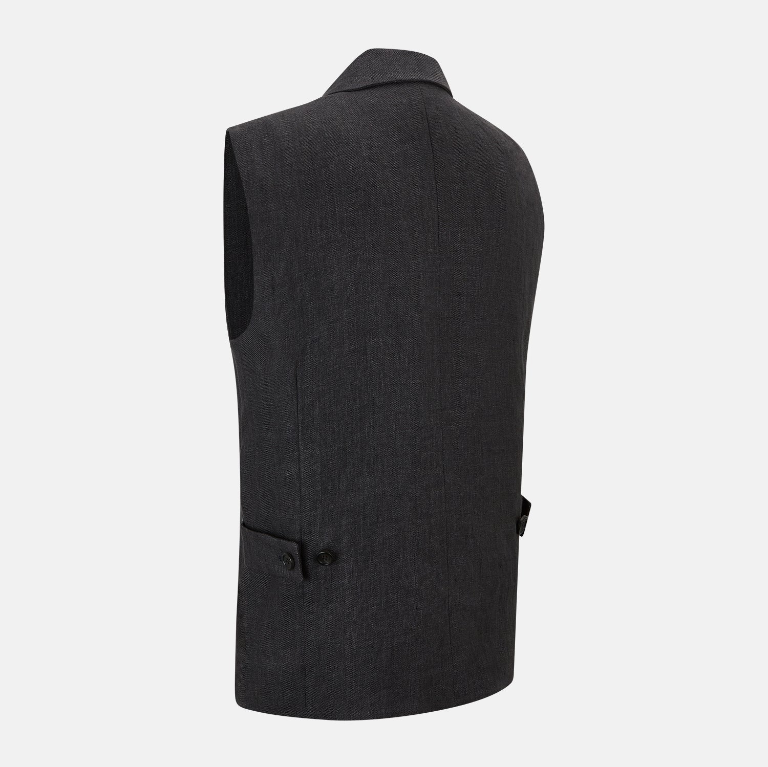 Image 4 of product Ash Collared Linen Waistcoat