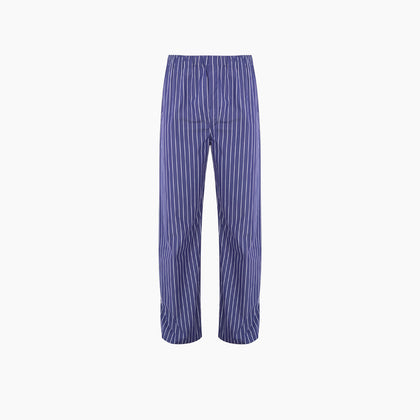 Navy Stripe Modern Pyjama Trousers Image 4