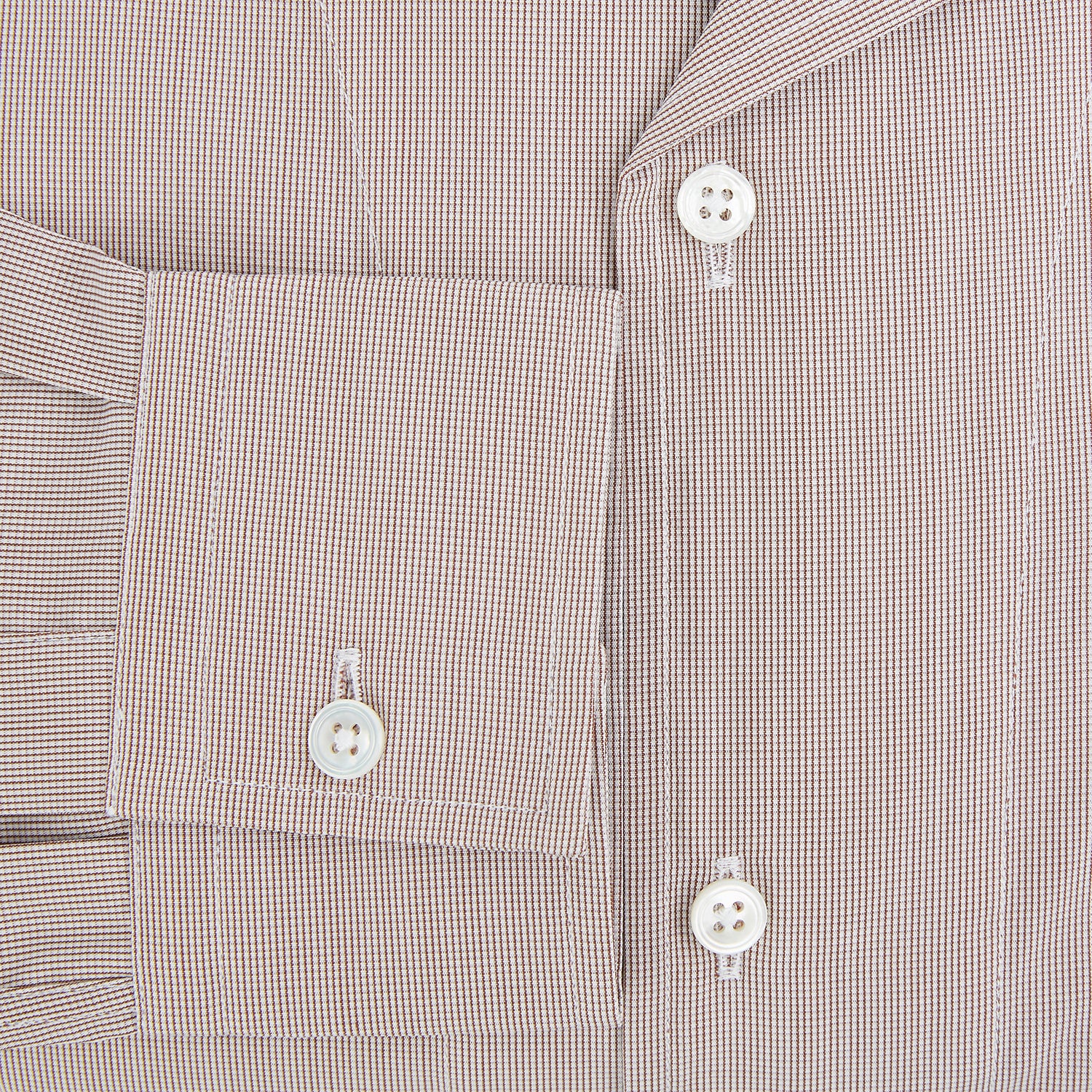 View 4 of product Brown Micro Check Quarzo Nightshirt