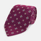 Purple Motif Silk Tie