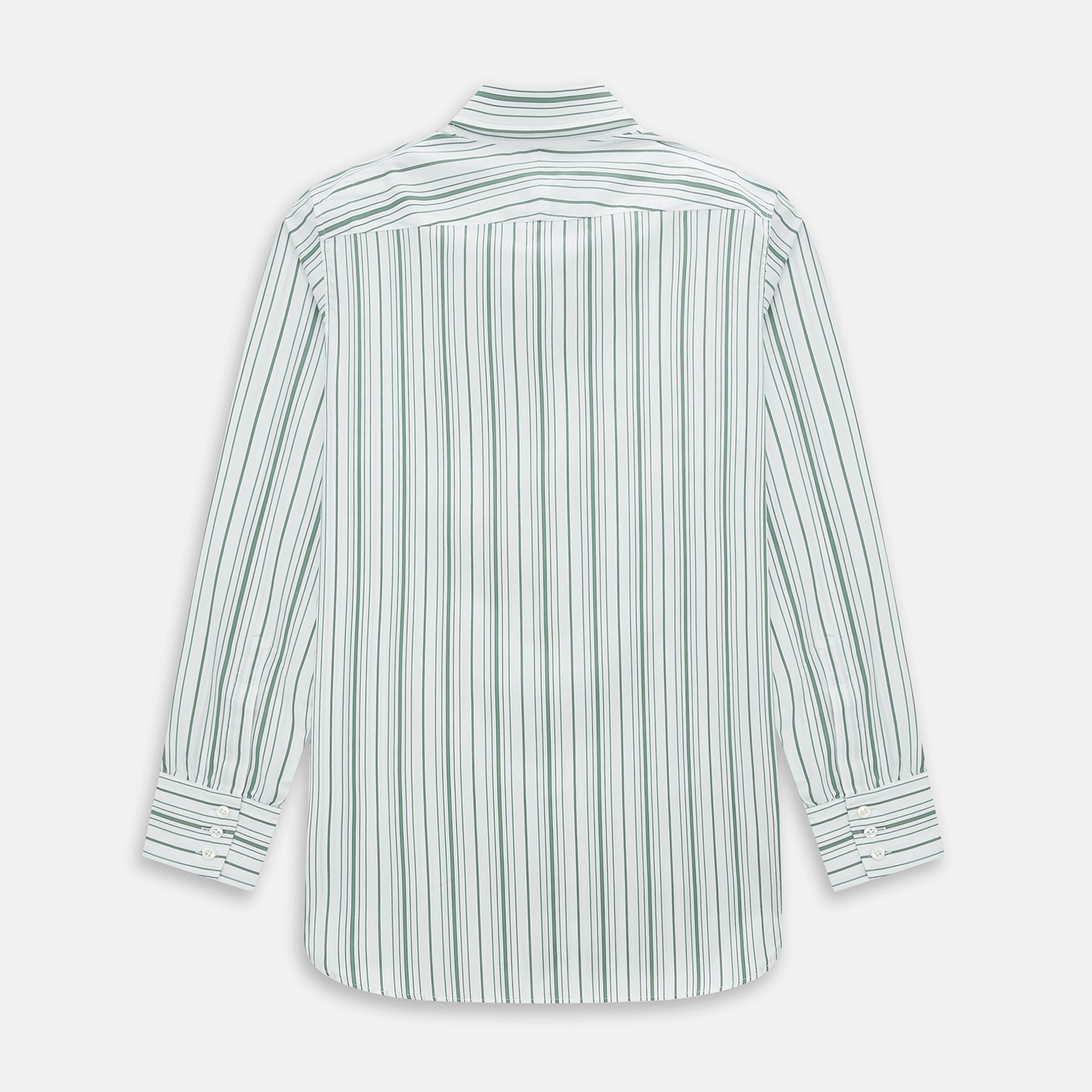 View 3 of product SAGE GREEN MULTI STRIPE WESTMINSTER SHIRT