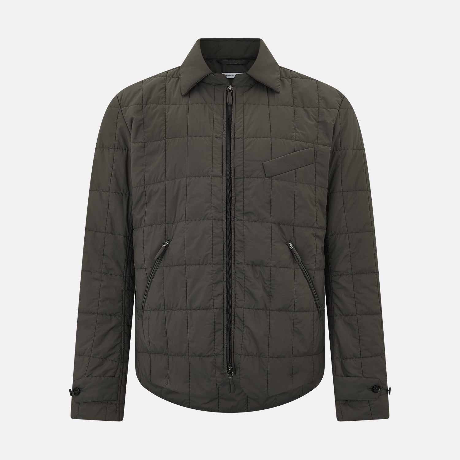 View 1 of product Battersea Shadow Grey Quilted Jacket