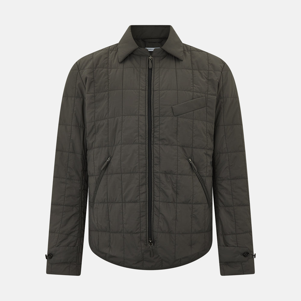 Battersea Shadow Grey Quilted Jacket