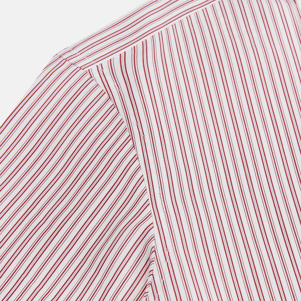 Red Ticking Stripe Westminster Shirt