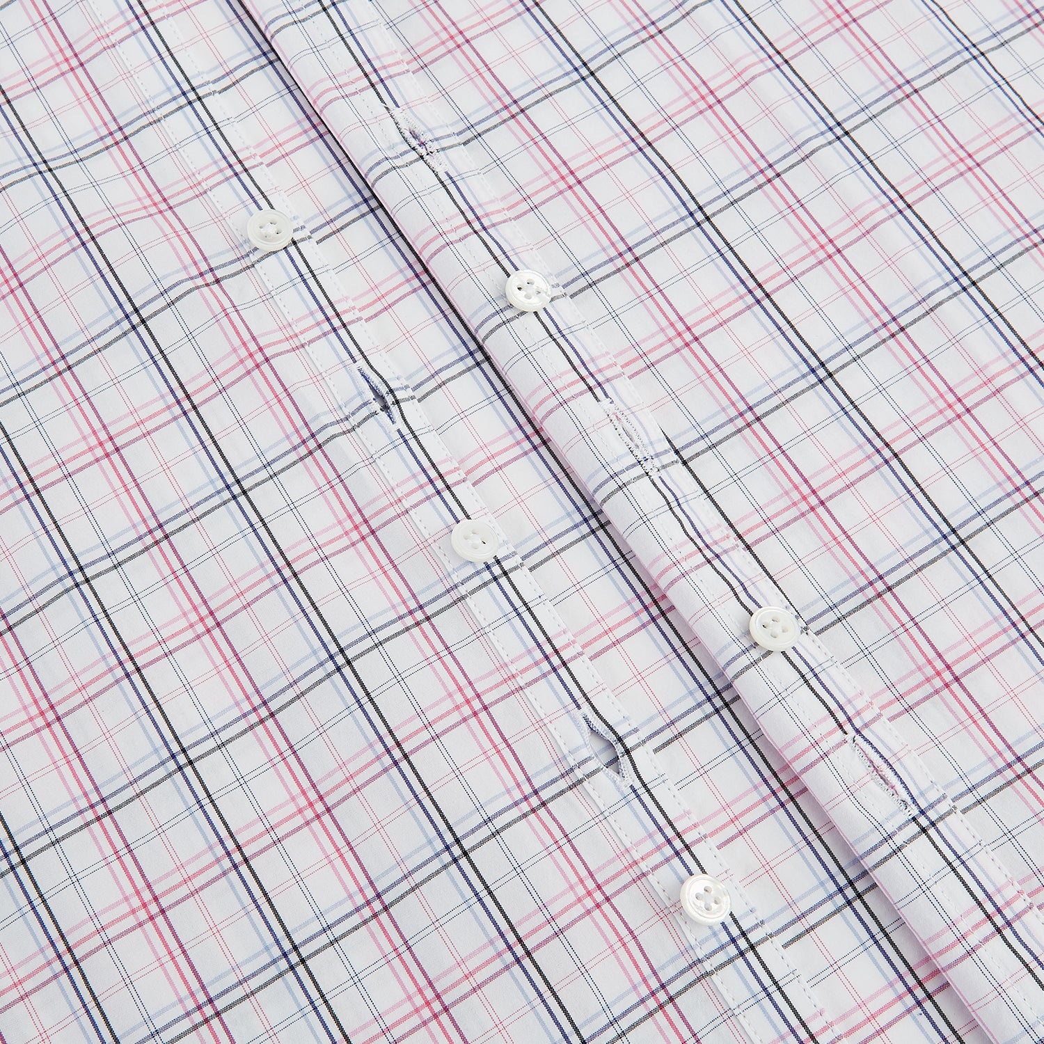 View 7 of product Purple and Blue Multi Check Westminster Shirt