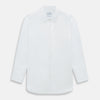 View 1 of product PLAIN WHITE WESTMINSTER SHIRT WITH TURNBULL COLLAR AND 3- BUTTON CUFFS