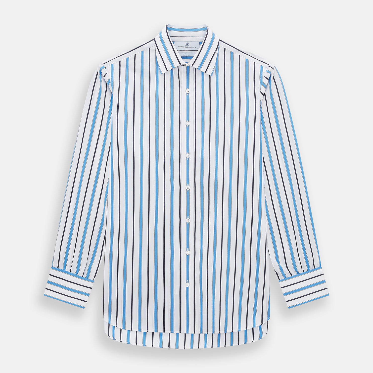 View 1 of product Sky Blue Multi Candy Stripe Mayfair Shirt