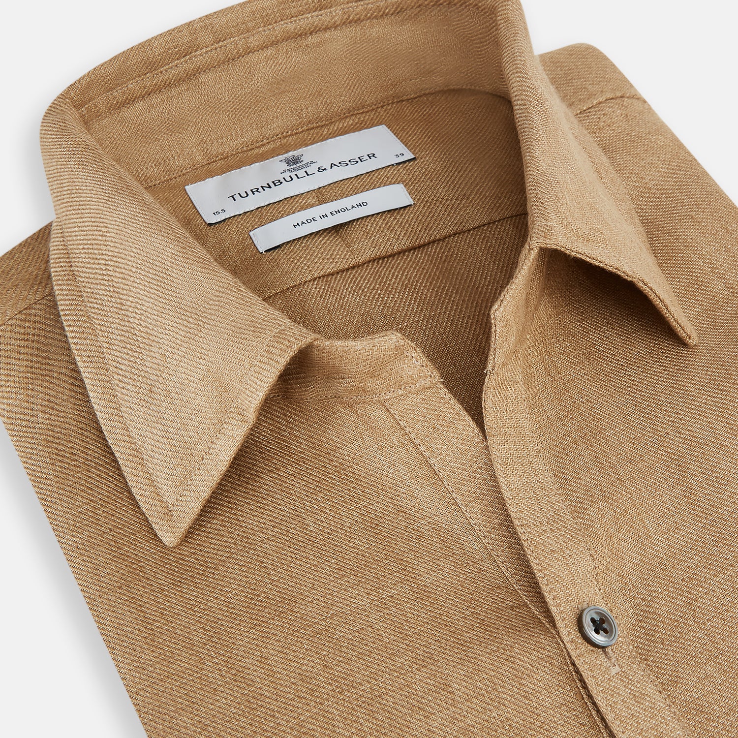 View 2 of product Camel Linen Windsor Shirt