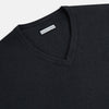 View 2 of product Dark Green Cashmere V-Neck Jumper