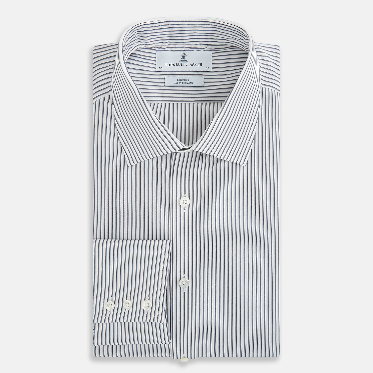 View 5 of product Grey Multi Stripe Mayfair Shirt