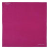 View 2 of product Fuchsia and White Piped Silk Pocket Square