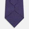 View 3 of product Purple Square and Circle Silk Tie
