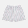 View 1 of product Purple Multi-Stripe Godfrey Boxer Shorts
