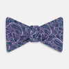 View 1 of product Lilac Paisley Silk Bow Tie