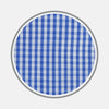 View 1 of product Mid Blue Gingham Check Cotton Fabric