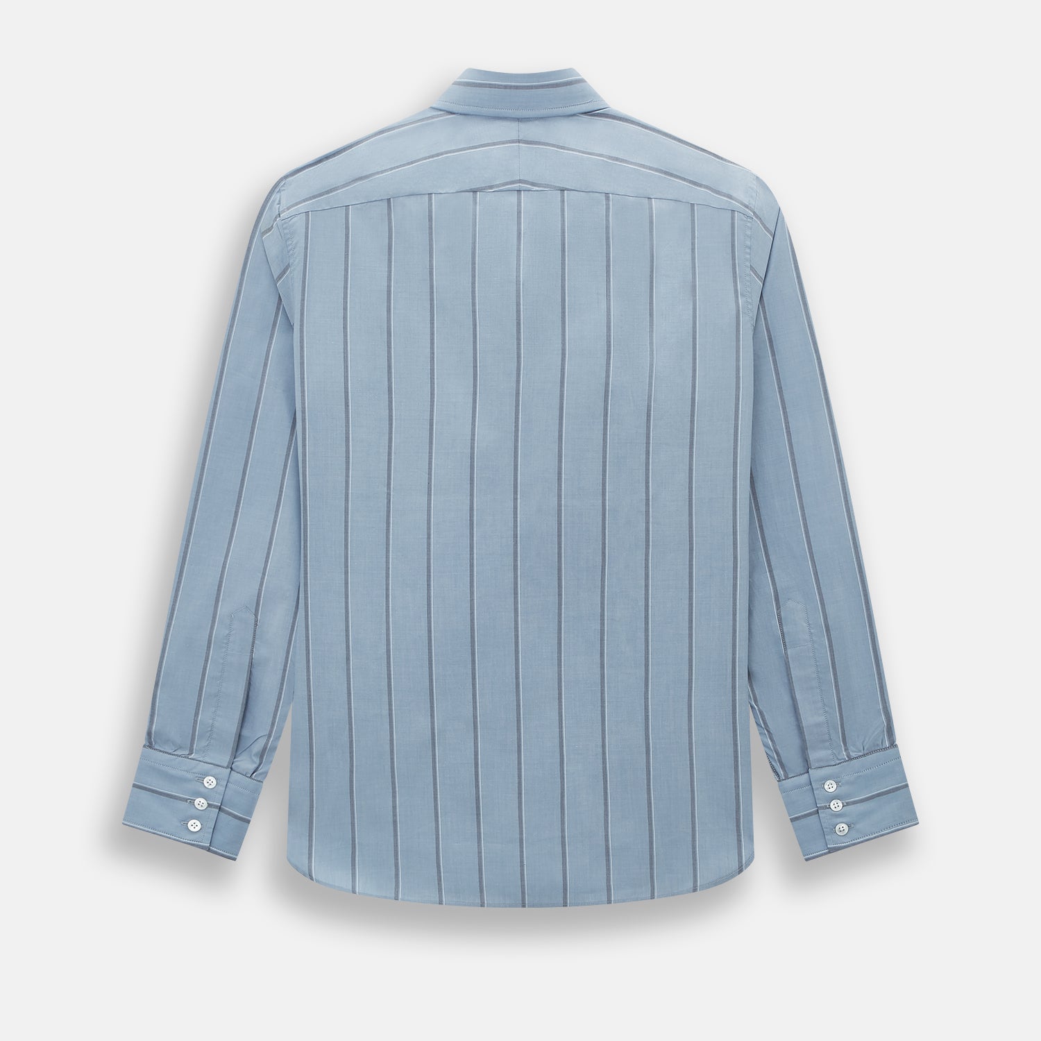 View 3 of product Steel Blue Track Stripe Westminster Shirt