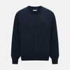 View 1 of product Midnight Blue Cashmere Round Neck Jumper