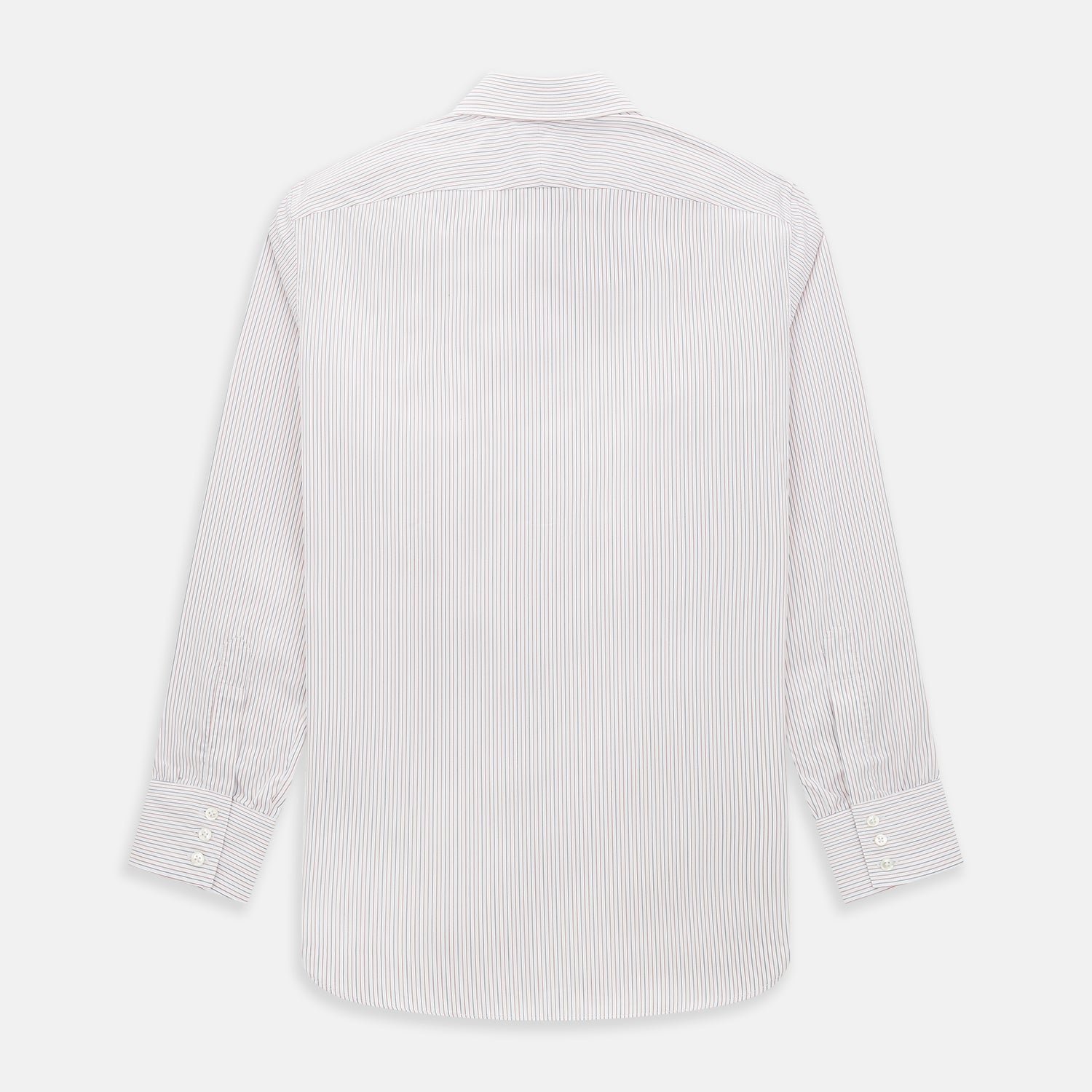 View 3 of product Red and Blue Ticking Stripe Westminster Shirt
