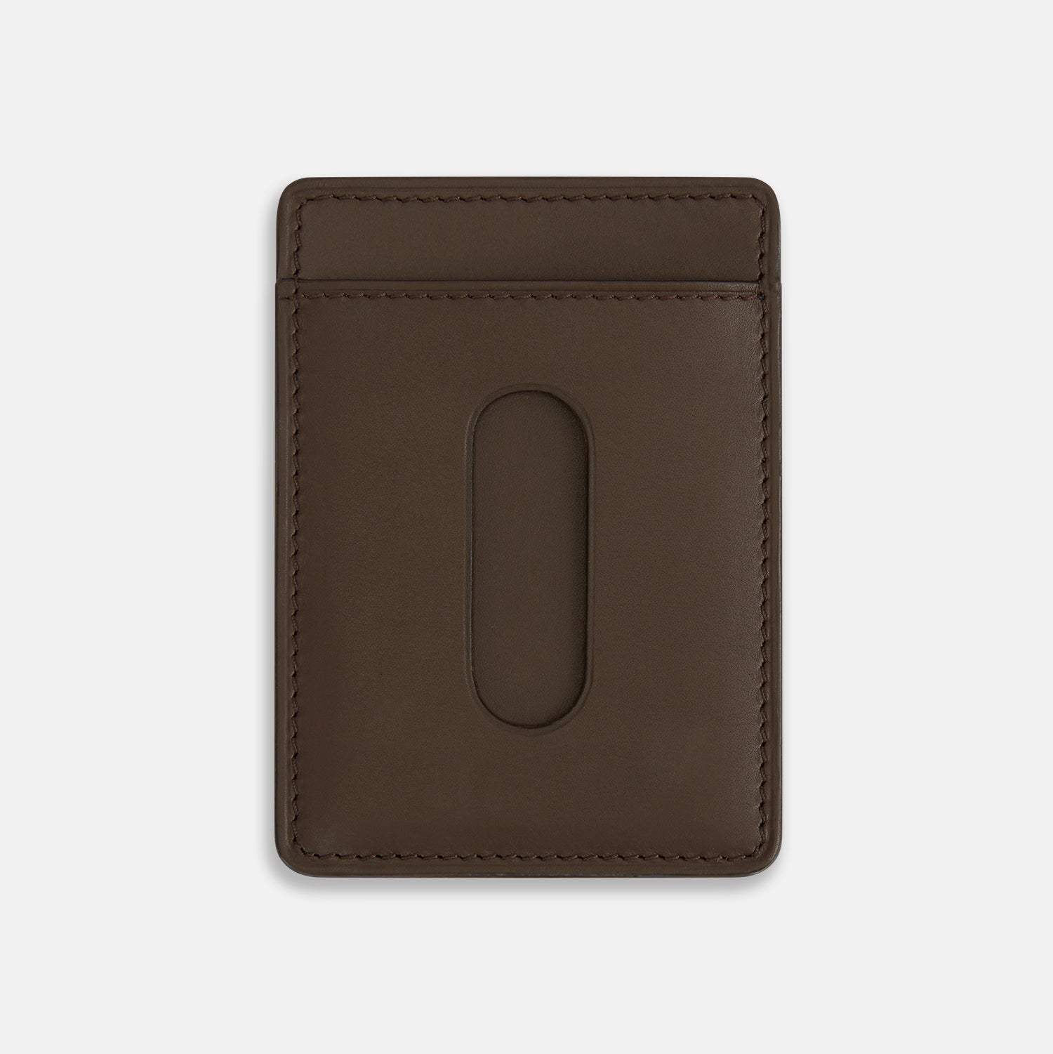 View 2 of product Dark Chocolate Two-slot Card Case