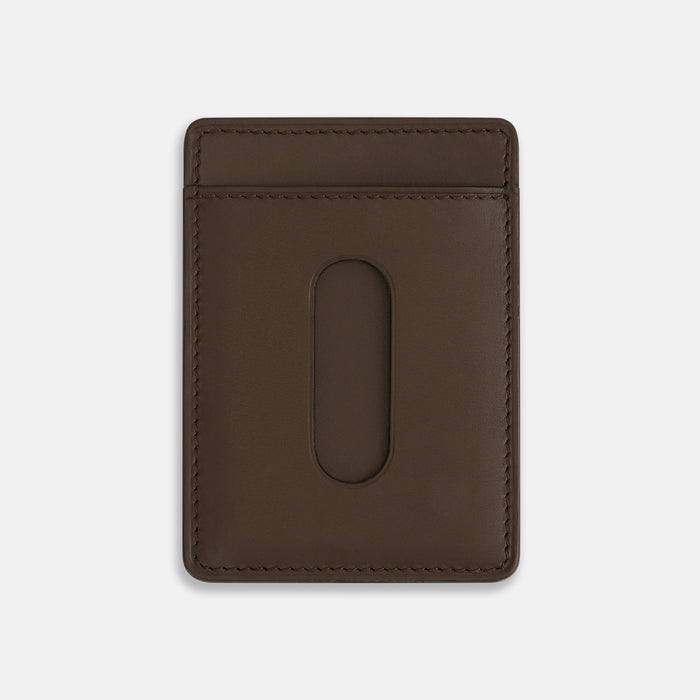 Dark Chocolate Two-slot Card Case Image 1