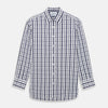 View 1 of product Navy Plaid Check Mayfair Shirt