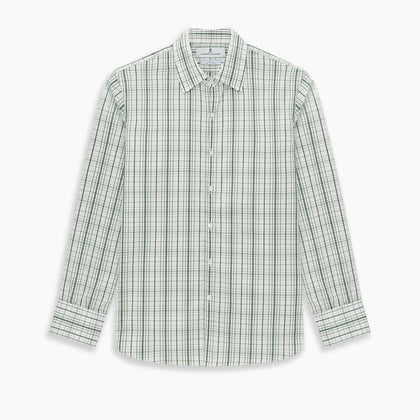 Sage Green Plaid Check Westminster Shirt Image 8
