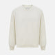 White Cashmere V-Neck Jumper