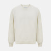 White Cashmere V-Neck Jumper