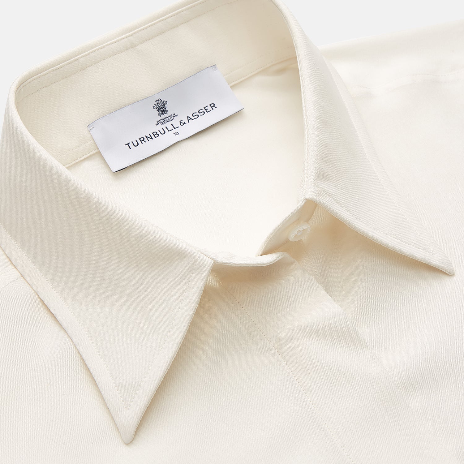 View 2 of product Cream Silk Tailored Bianca Shirt