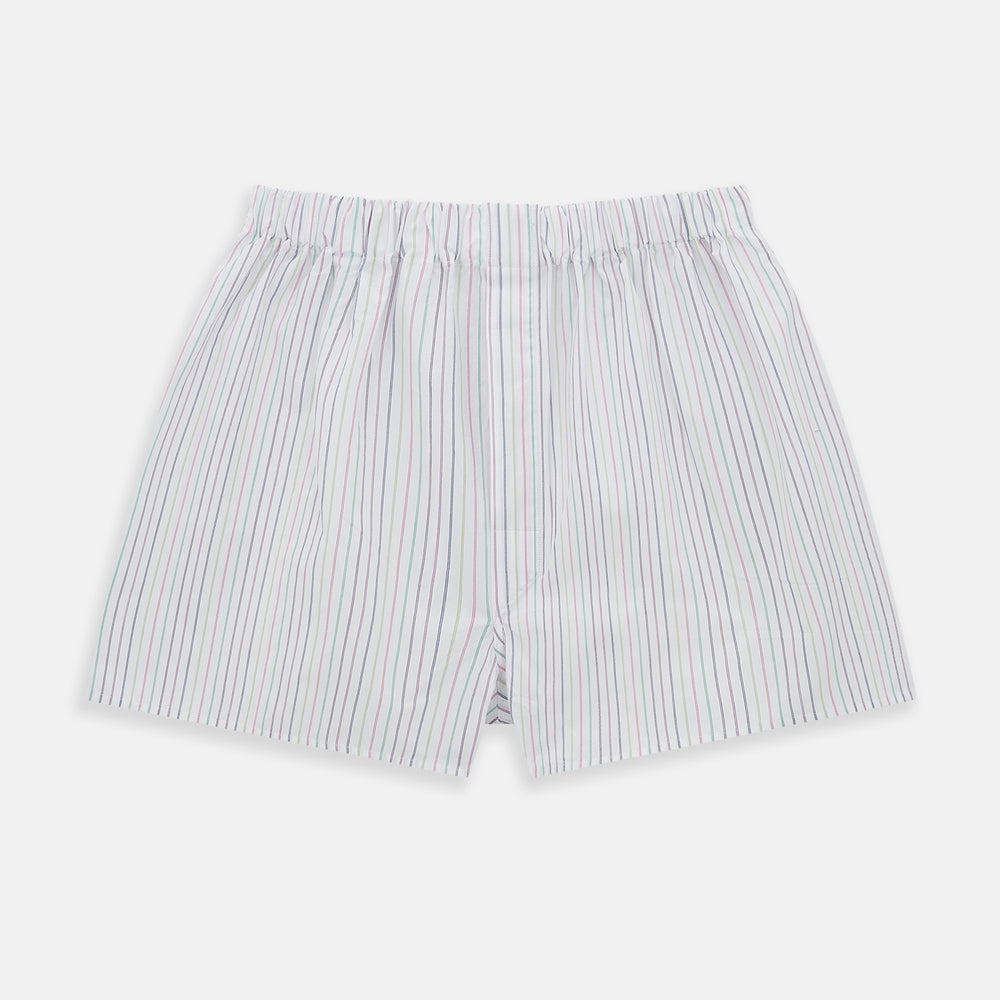 Rainbow Stripe Godfrey Boxer Shorts