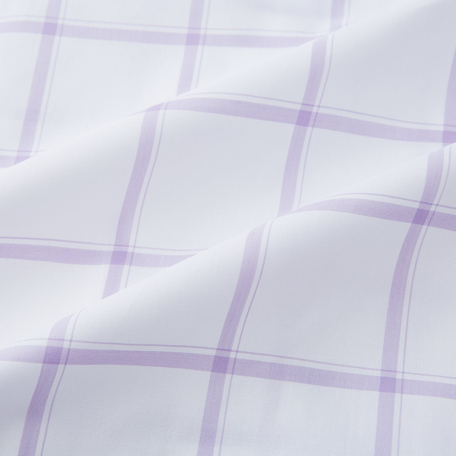 View 6 of product Lilac Grid Check Mayfair Shirt